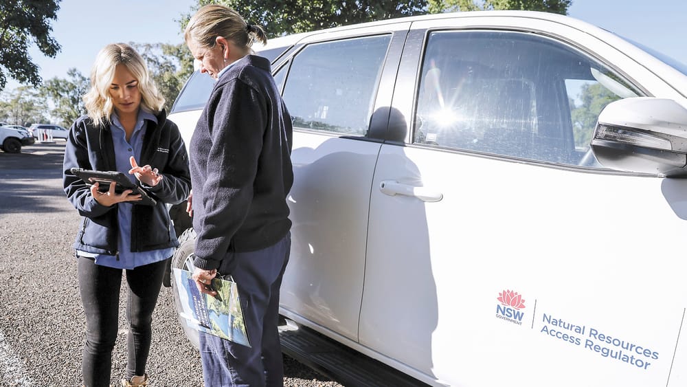 Water regulator checking water law compliance in your area next week post image