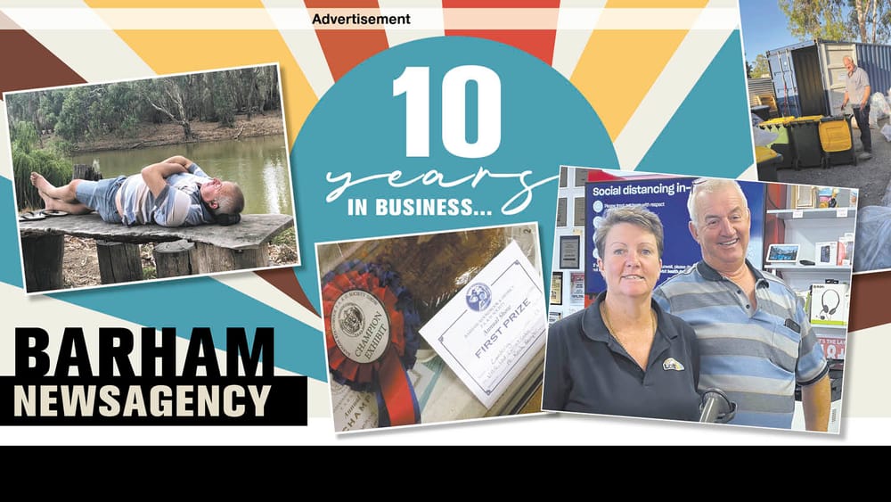 Barham Newsagency: Ten Years in Business post image