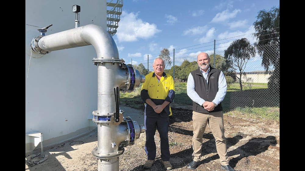 Water Pressure Works Underway post image