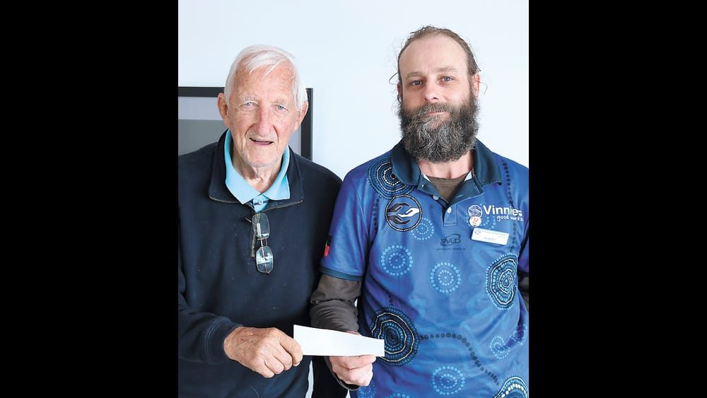 Much appreciated donation to Vinnies post image