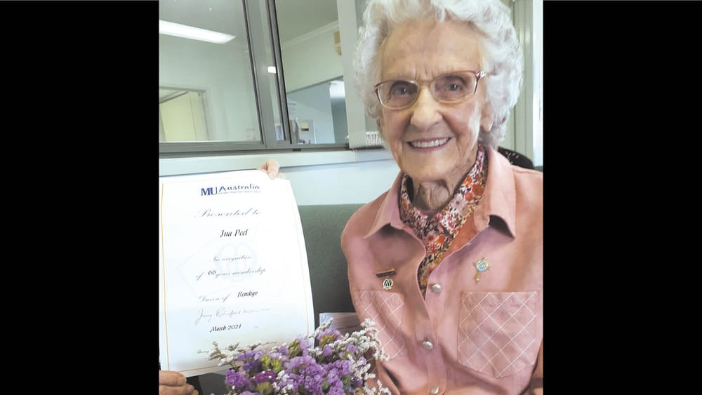 Mothers’ Union Recognition for Ina post image