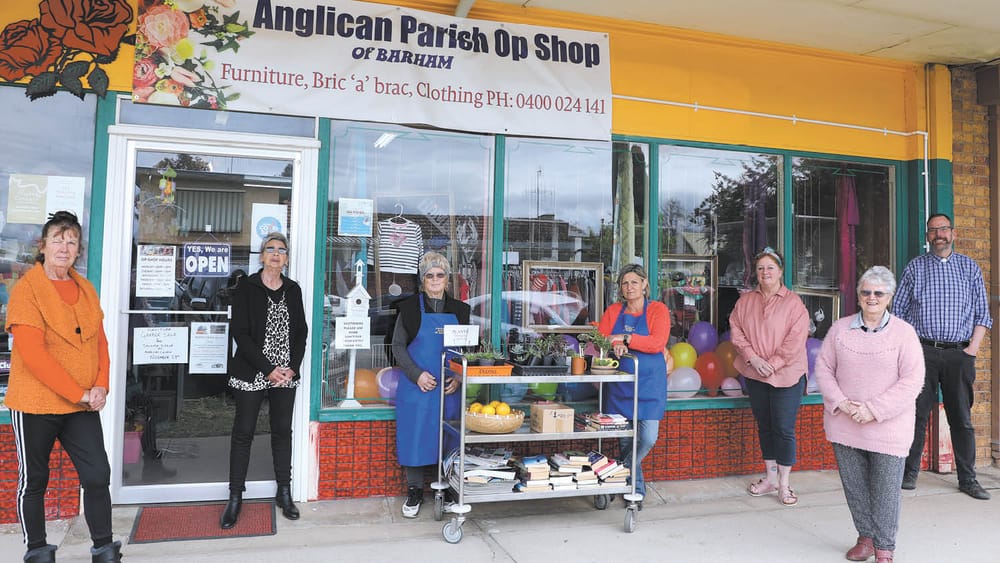 Barham Anglican Opp. Shop turns One post image