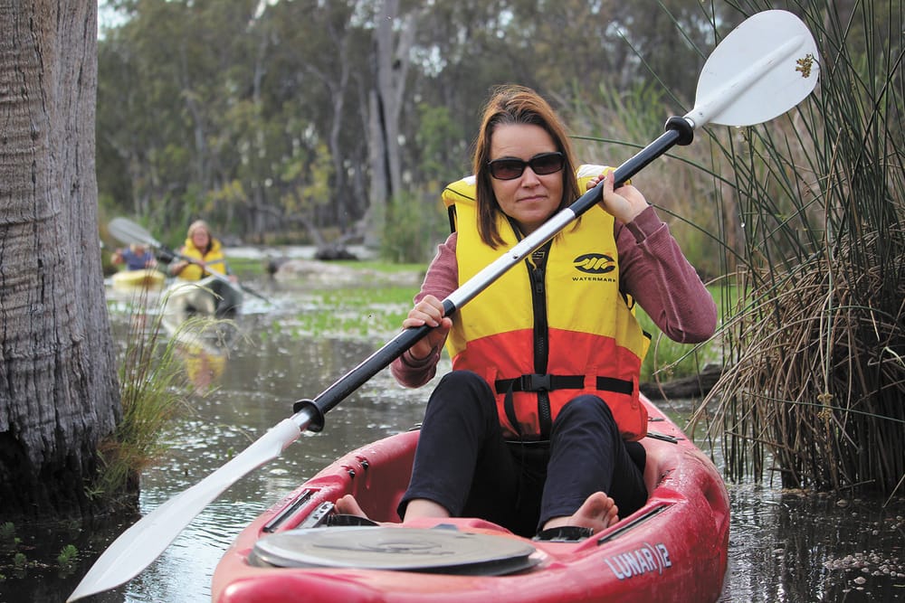 Kayaking the Gunbower post image