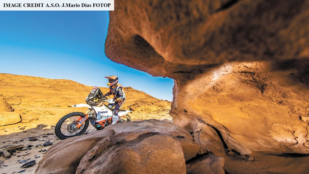 Sanders Fourth Outright, Awarded Best Rookie in Dakar post image