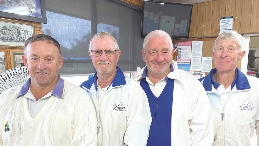 Cohuna Bowls Club Fours Winners post image