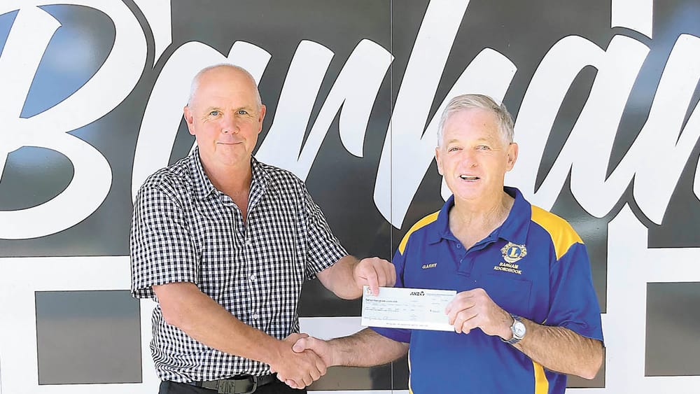 Community Chest Donates post image