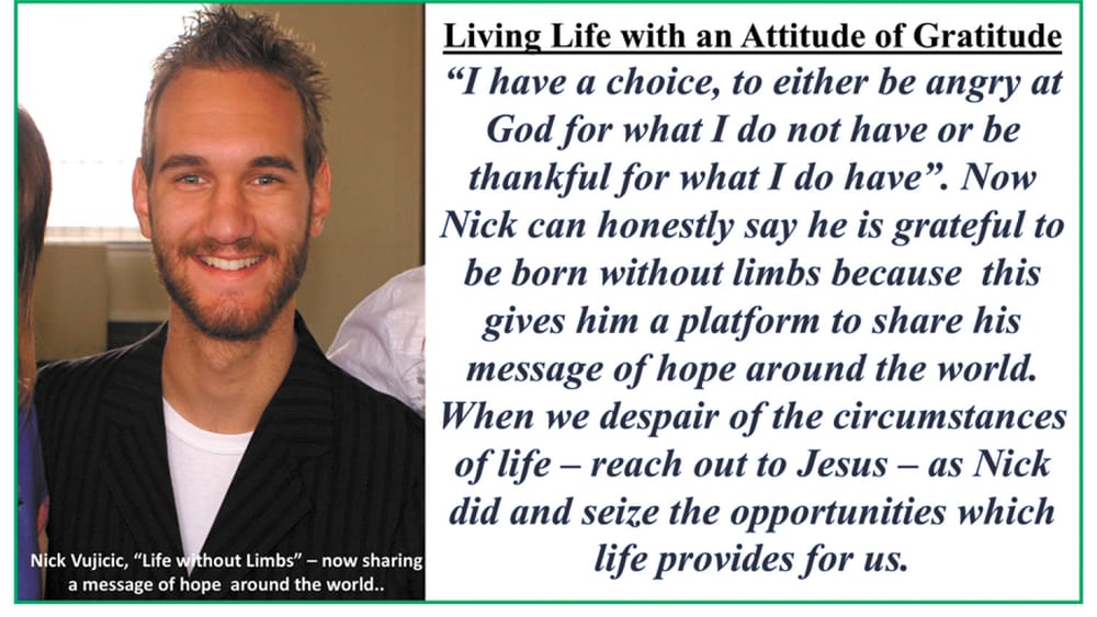 Living Life with an Attitude of Gratitude post image