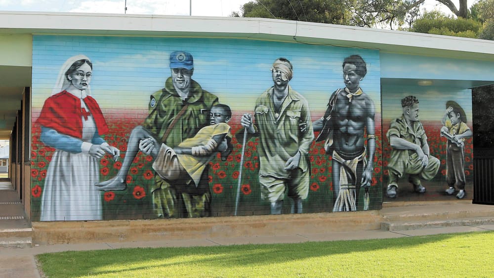 War Mural post image