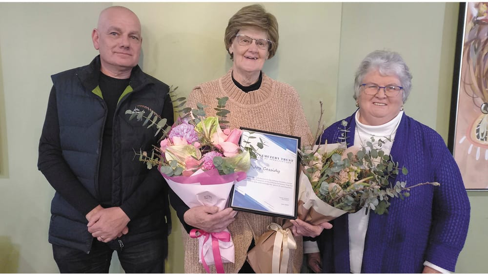 15 Years of Dedicated Service to Cohuna Cemetery Trust post image
