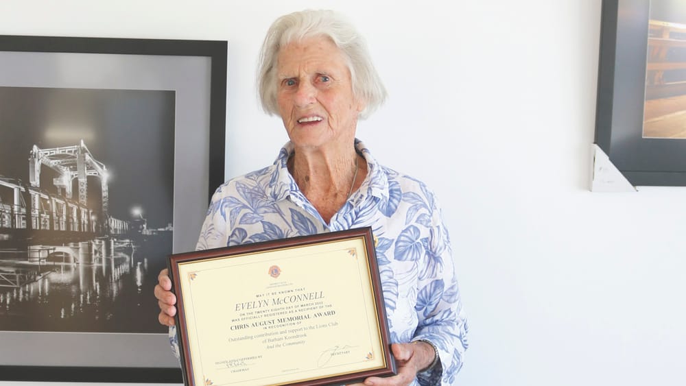 From The Lions Den: Evelyn Recognised for 15 years service post image