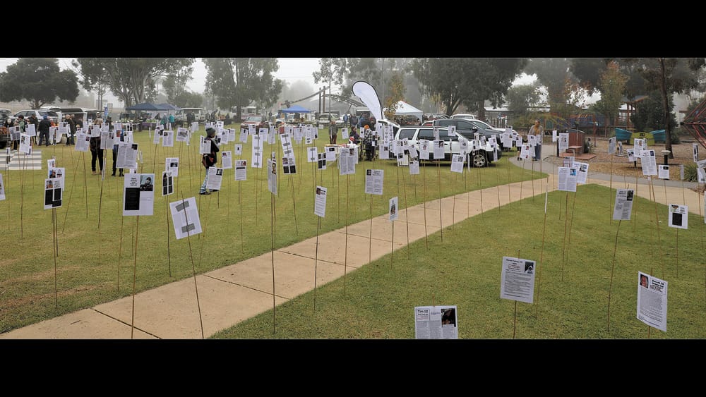 ‘Forest of the Fallen’ Visits Kerang post image