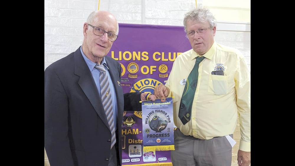 50-Year Lions Service Medal For John post image