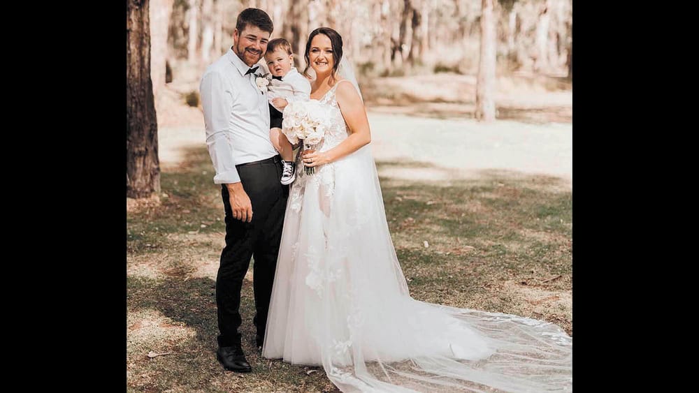 Locals tie the knot post image
