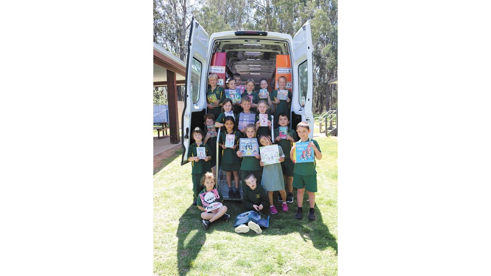 Donation of books encourages reading in rural schools post image