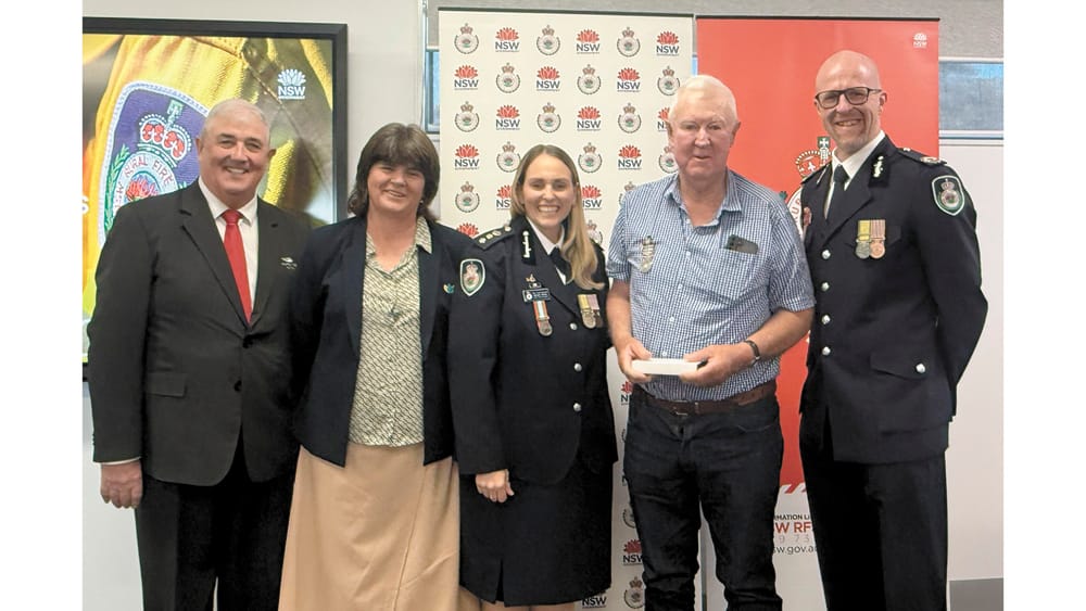 Mid Murray RFS members honoured post image