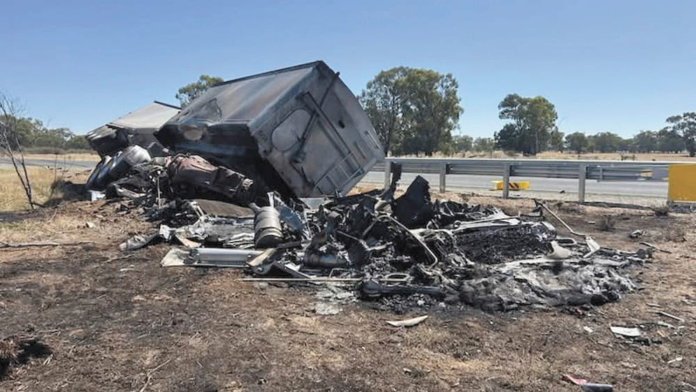 APPEAL FOR DASHCAM FOOTAGE FOLLOWING SERIOUS CRASH INVOLVING A B-DOUBLE post image