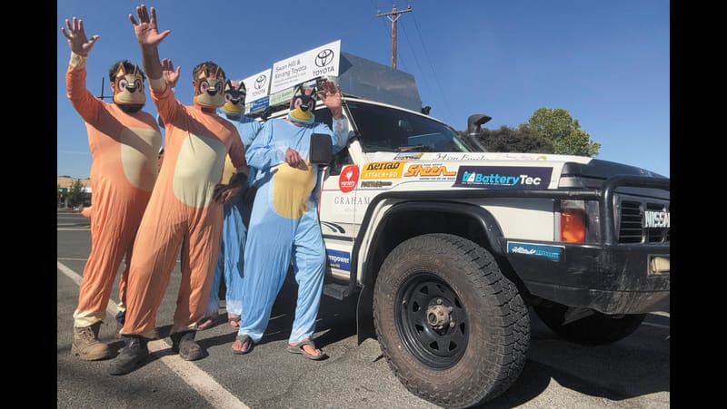 Car 33 Revs up for Variety Bash with Benjeroop Night! post image