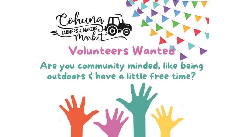 In the Market for market volunteers post image