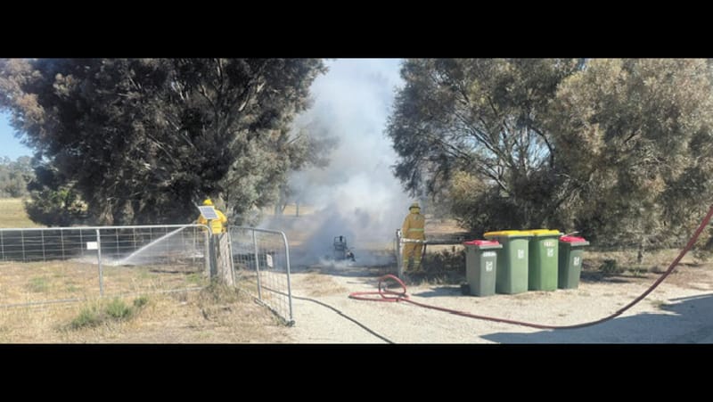 Timely Reminder After Mower Fire post image