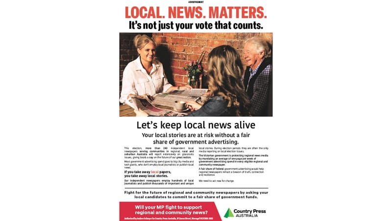 Candidates Urged To Support Local News post image