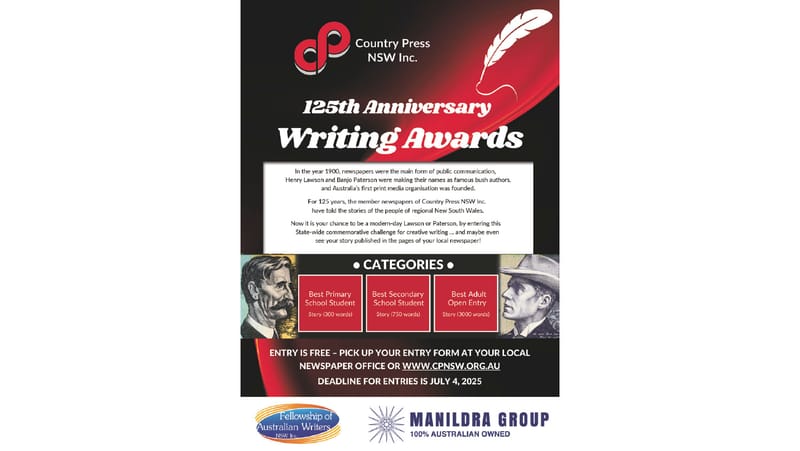Deadline Approaching For Writing Competition post image
