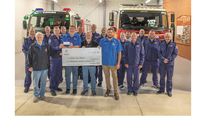 Cohuna Firies Receive Funds post image