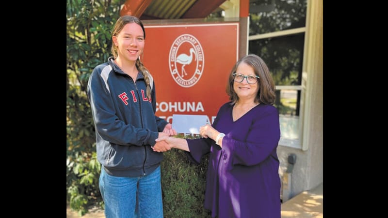 Cohuna Secondary College 2024 Dux is off to Officer training post image