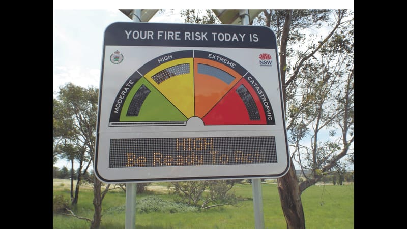 DO YOU KNOW THE NEW BUSH FIRE DANGER LEVELS? post image