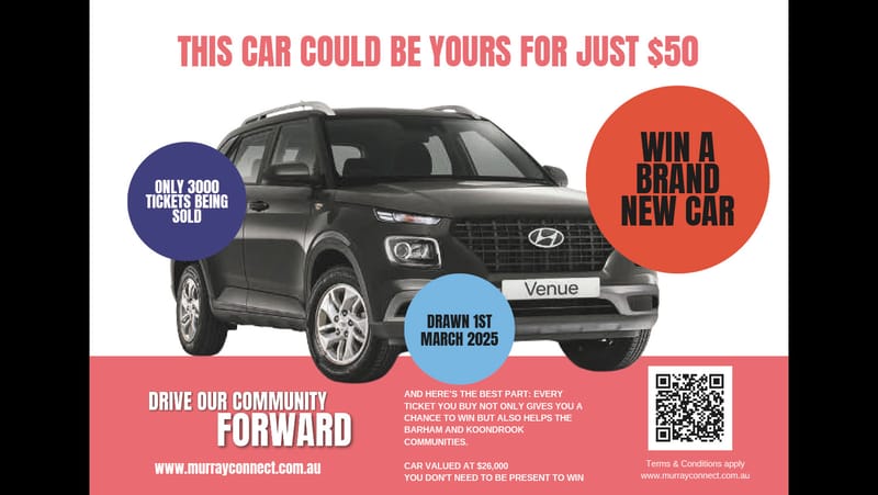 Win a Car with Murray Connect post image