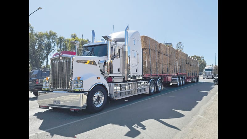 Hay, we’re coming through post image