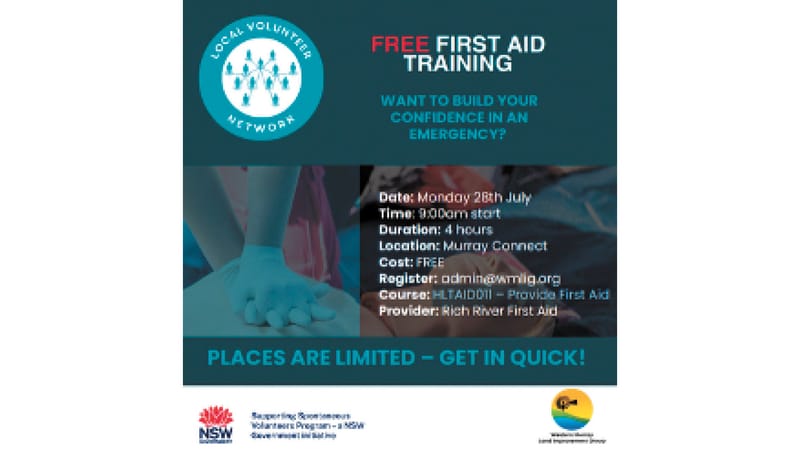 Free First Aid Training post image