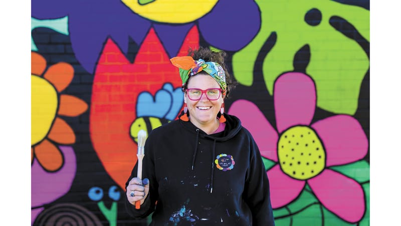 Moulamein, the first of MRC School Murals post image