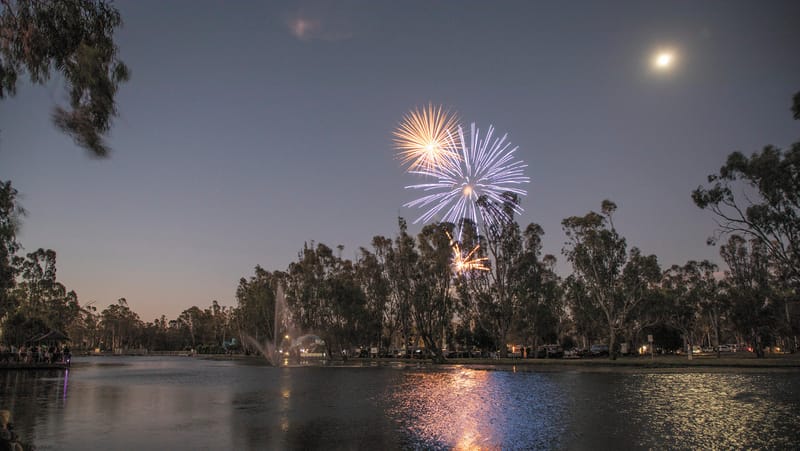 Cohuna packs the park for New Year’s Eve party post image