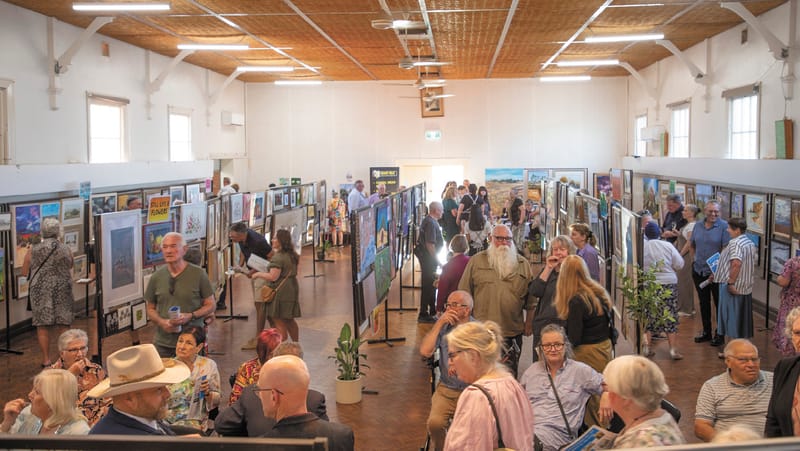 Big crowds, big quality as art show closes post image