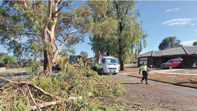 Massive Storm Lashes Cohuna post image
